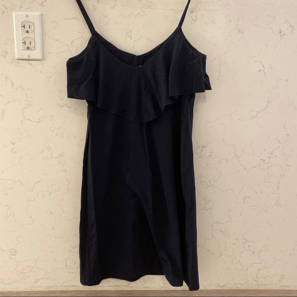 Susana Monaco Flutter String Dress - Navy - Picture 3 of 3